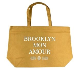 New Sezane Brooklyn Mon Amour Tote Bag Paris French
